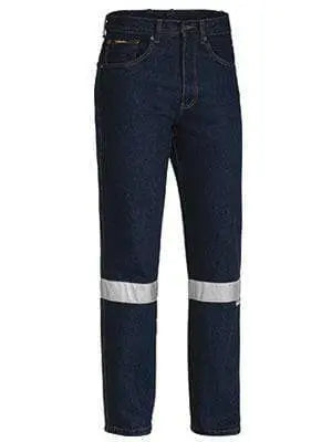 Bisley Workwear Work Wear DENIM (BTWB) / 77R BISLEY WORKWEAR 3M TAPED ROUGH RIDER DENIM JEAN BP6050T